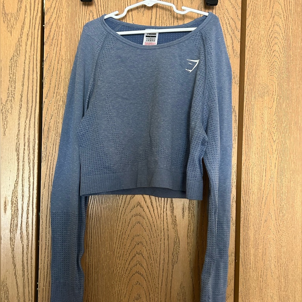 Gym shark vital seamless cropped long sleeve